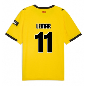 Girona Thomas Lemar #11 Tricou Fotbal Replică 2025-26 Barbati Deplasare